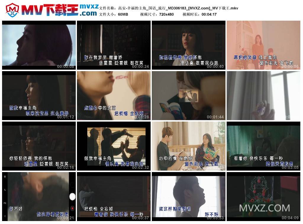 高安-幸福的主角_国语_流行_MD306183